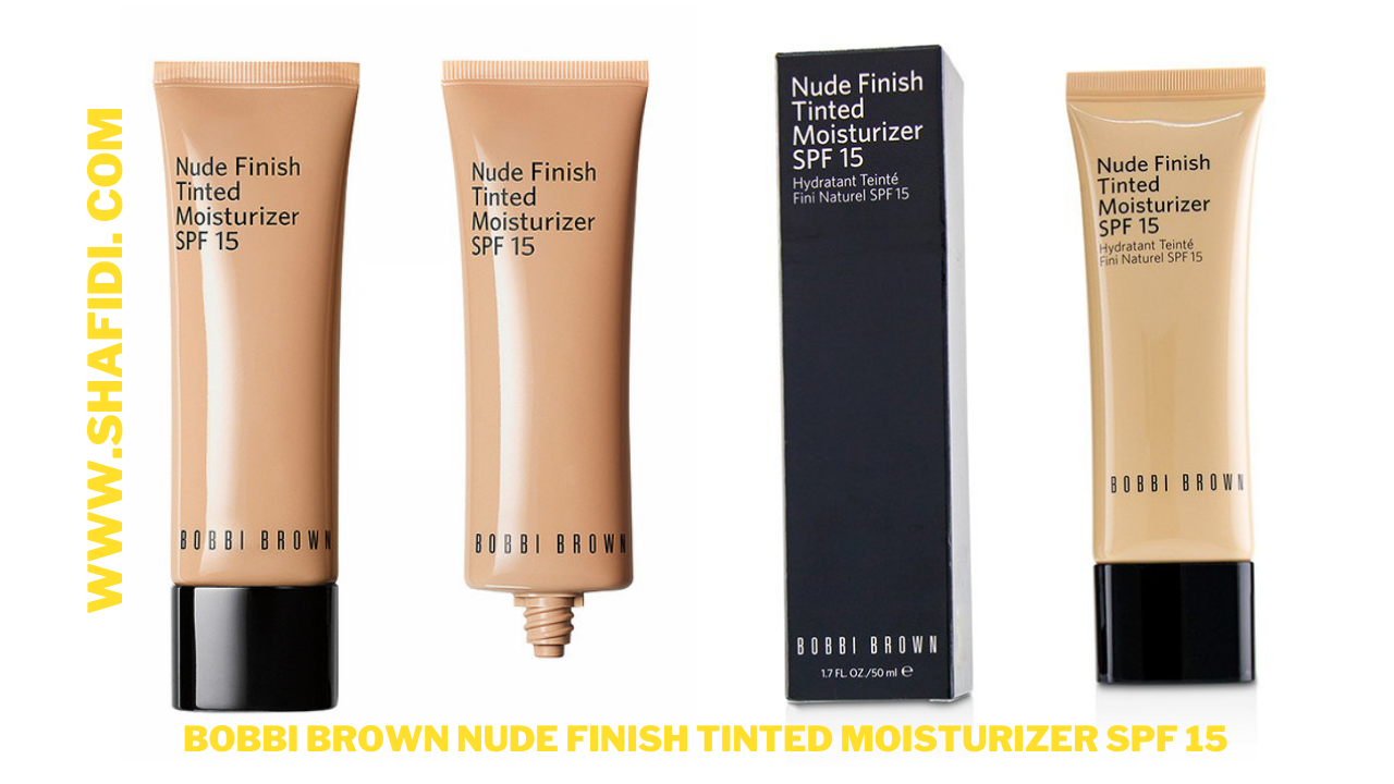 D) BOBBI BROWN NUDE FINISH TINTED MOISTURIZER SPF 15